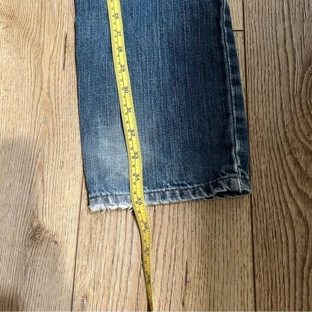 𝅺levi’s 511 denim jeans zipper fly 18 regular 29W 29L medium wash 5 pockets.